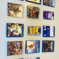 Playstation Nintendo Video Game Disks