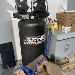 Campbell Hausfeld Professional vertical air compressor