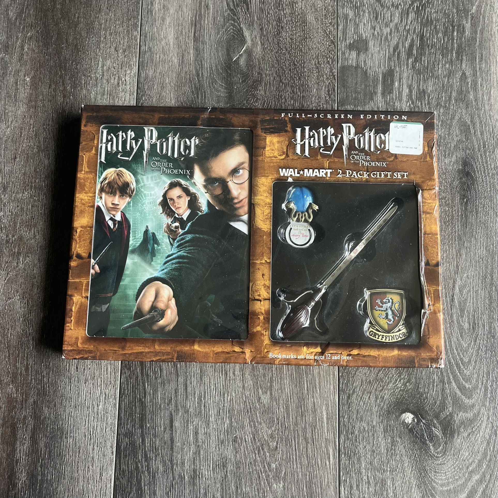 Harry Potter and the Order of the Phoenix 2 Pack Gift Set New Sealed DVD Walmart