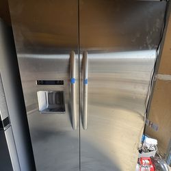 Kitchen Aid 48” Built In Side by Side