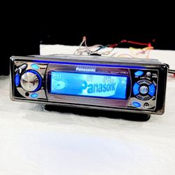 Panasonic CQ-C8100U Old School CD Player Radio Graphics 50x4 Watts **NEW**