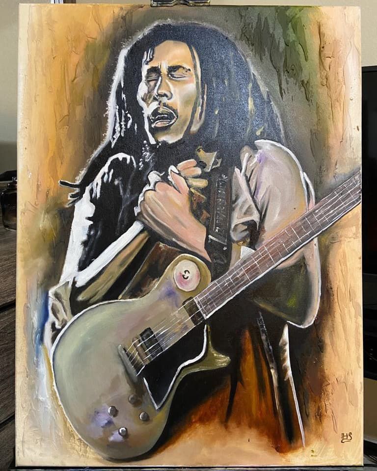 Bob Marley At The Stage