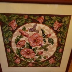 Humming Bird  Needlepoint 