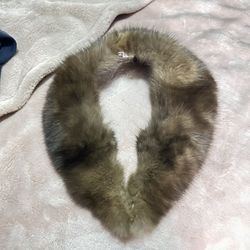 Vintage Fur Collar Wrap 