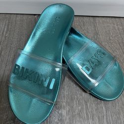 Schutz Bikini Days New Slides SZ 6.5
