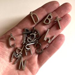 VINTAGE Hanging Initials LOT (16)