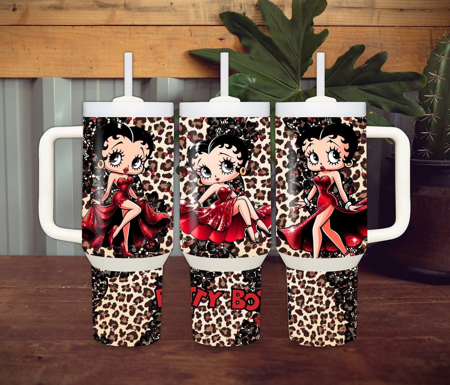 Betty Boop 40oz Tumbler