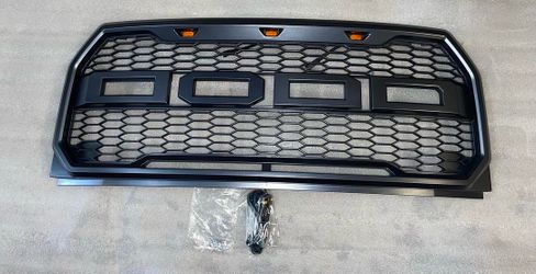 15-17 Ford F-150 Metalic Charcoal Gray Grille