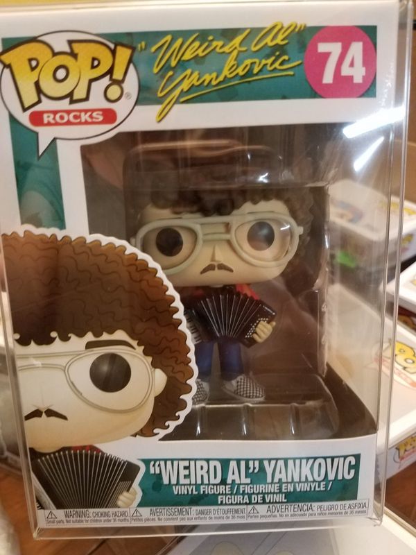 Funko Pop ROCKS Vinyl Figure Weird Al Yankovic # 74