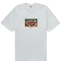 SUPREME “STRAWBERRIES” TEE WHITE SIZE MEDIUM 
