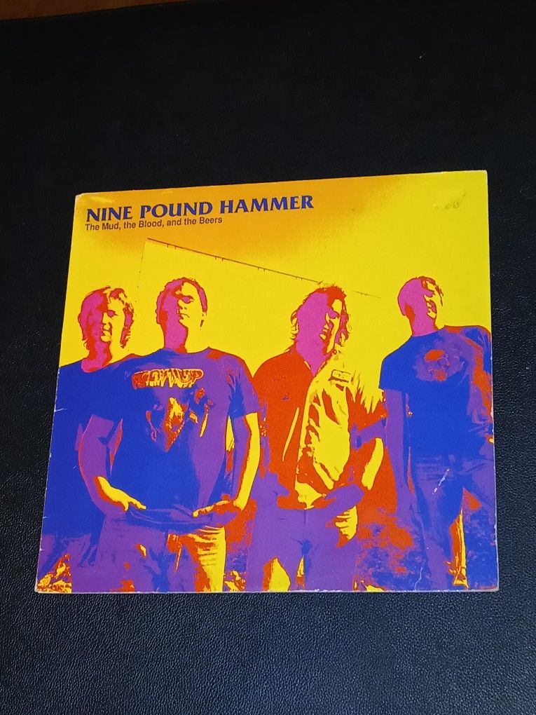80's Punk Rock Band NINE POUND HAMMER LP (1988) Vinyl Record