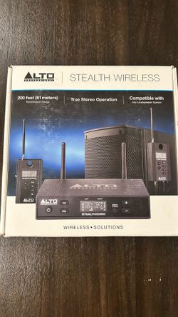 ALTO Stealth Wireless MKII Wireless Audio System