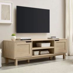New Modern 2 Door TV Stand with Storage