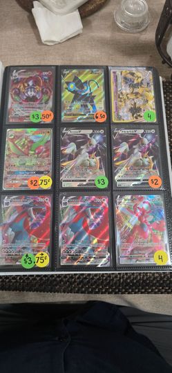 Pokémon cards.