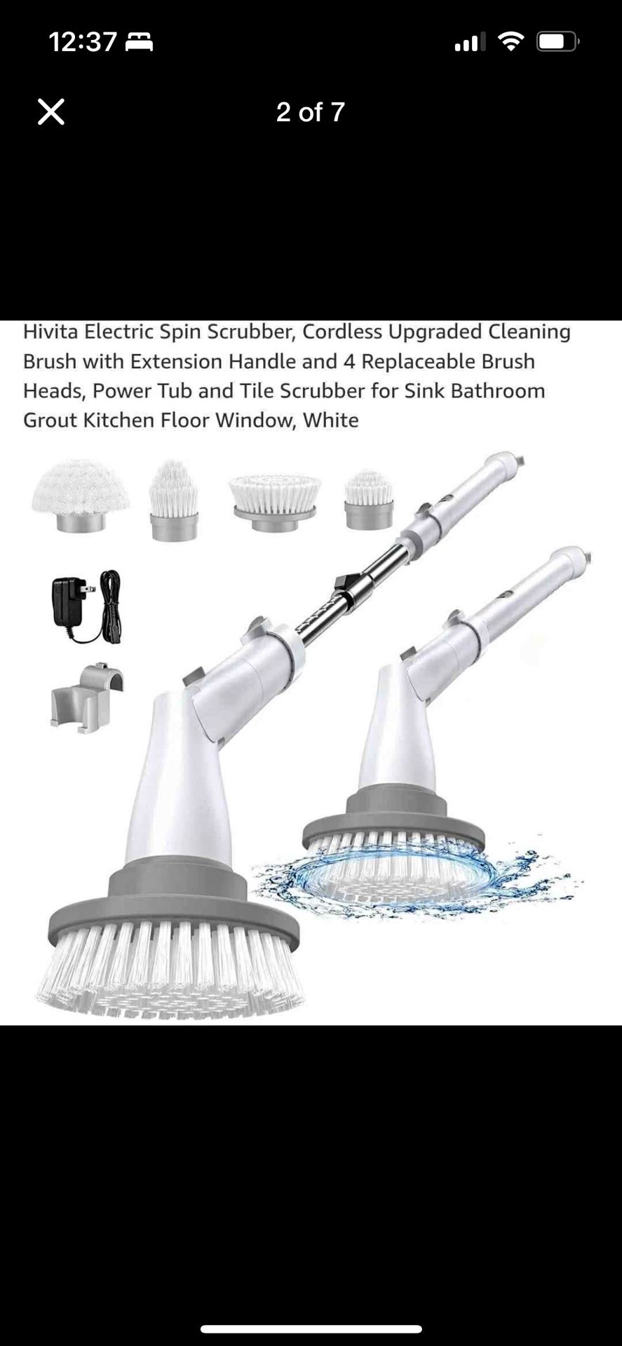 Electric scrubber