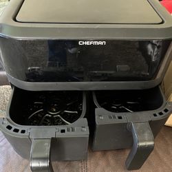 Chefman Cooking Forward, Double Air Fryer