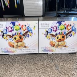 Pokemon Center Elite Trainer Box Prismatic Evolutions 