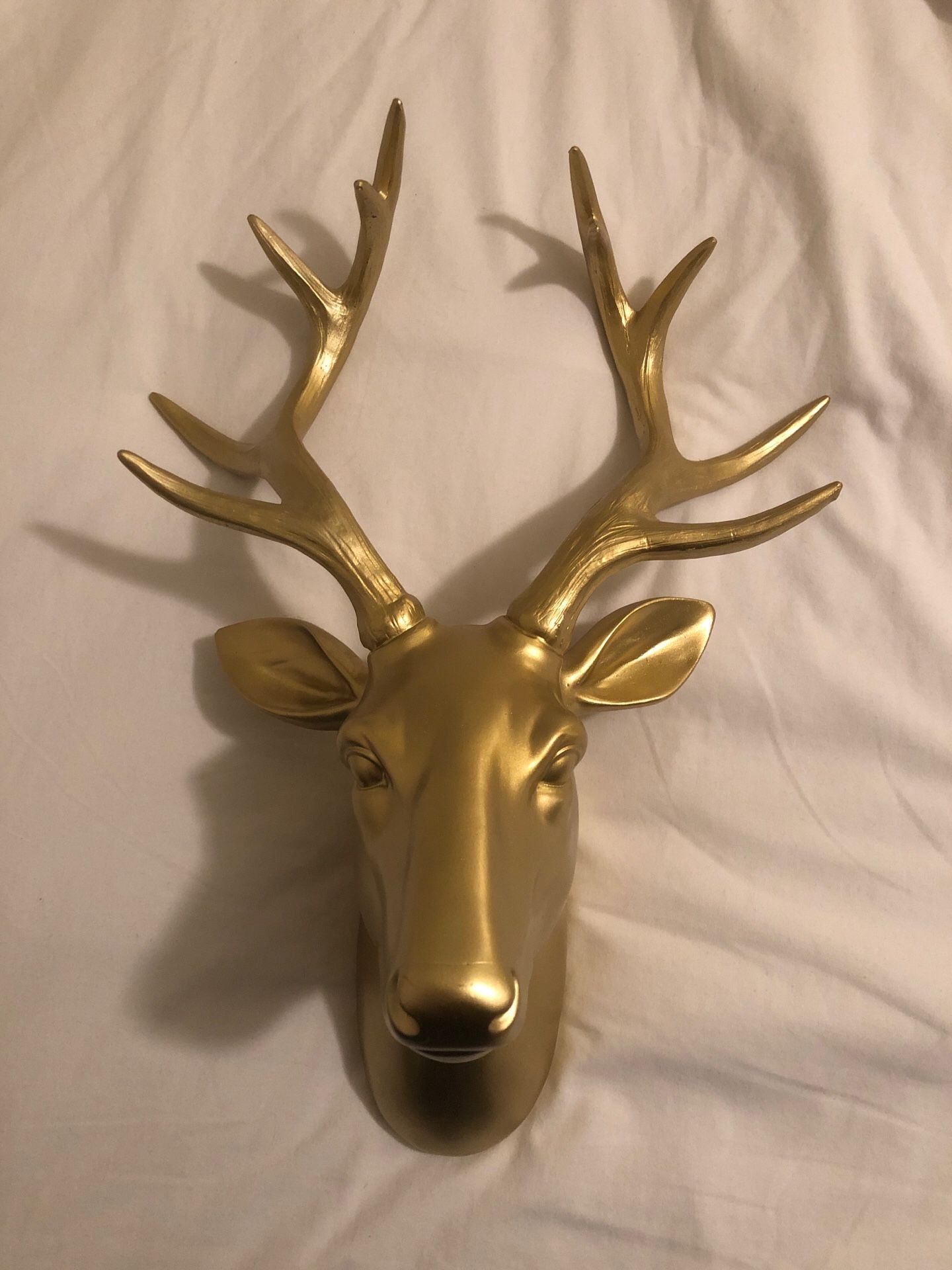 Hobby Lobby gold deer head decor