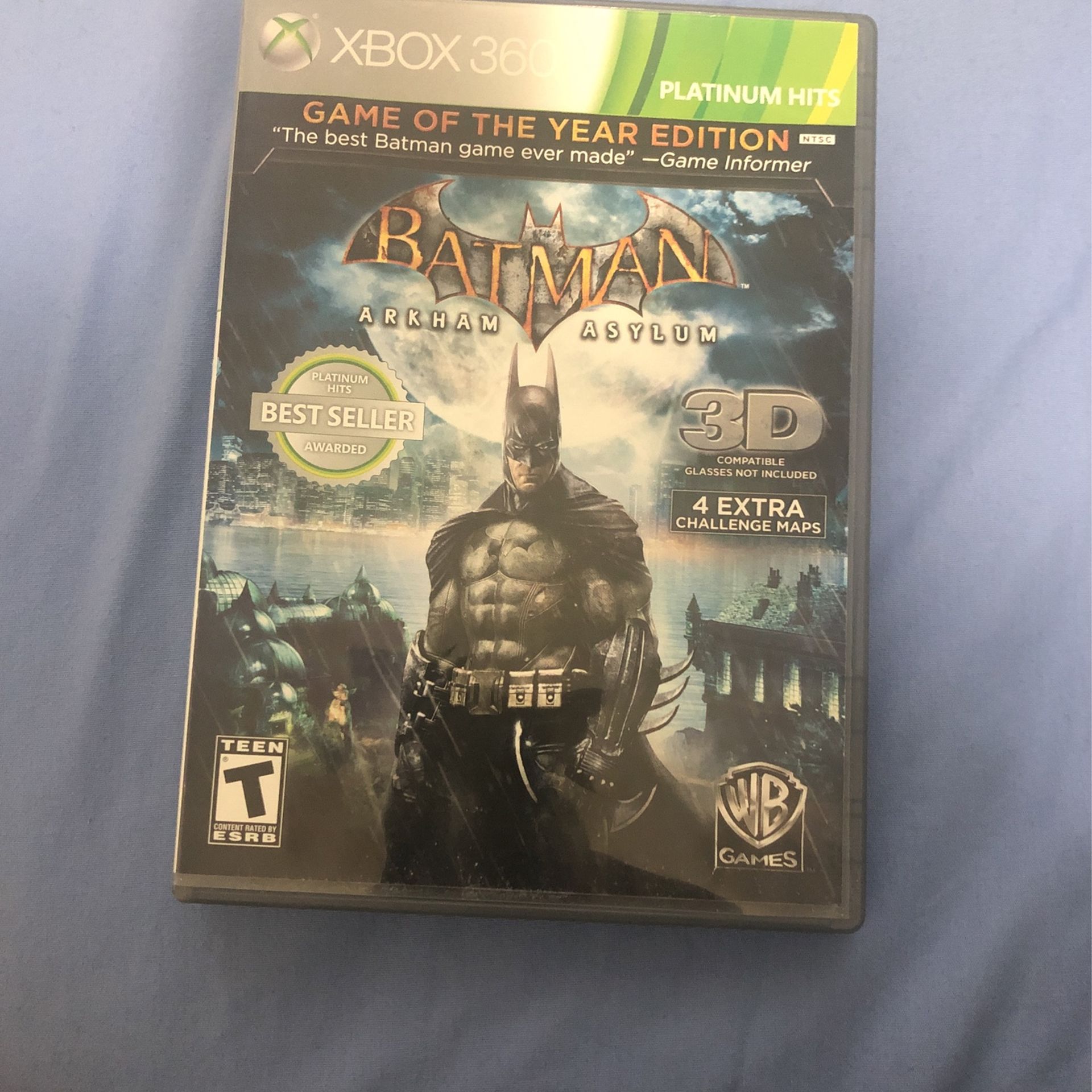 Batman Arkham Asylum Xbox 360