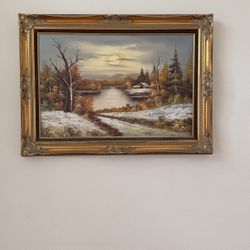 Painting With Frame