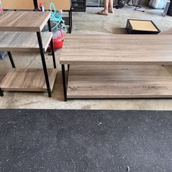 Coffee table + Side Table 