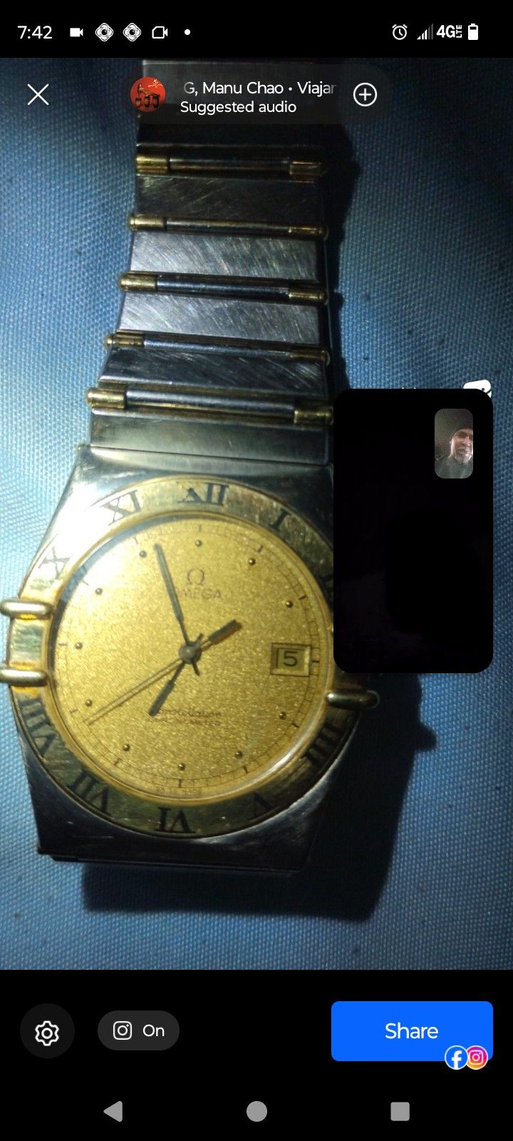 This Is An Omega Constellation Watch It Is A Swiss Watch Used In Great Condition Asking 1500$