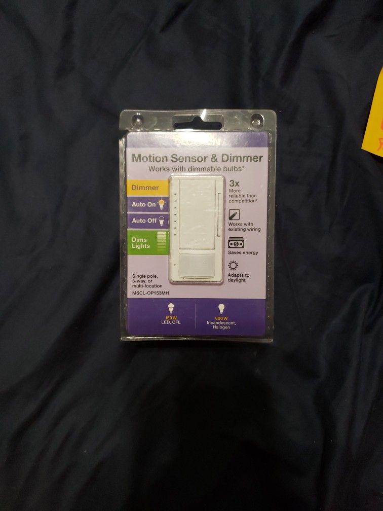 Lutron Motion Sensor & Dimmer