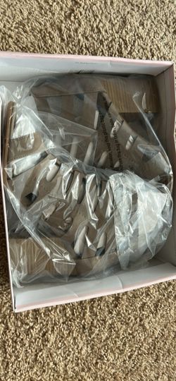 Tan Wedge Sandals New in Box