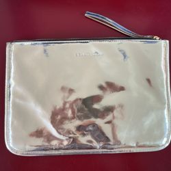 Beauty Gold Flat Pouch New