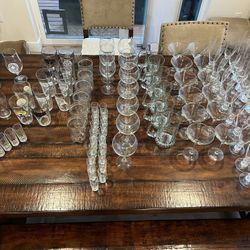 100+ Piece Drink Glass Barware