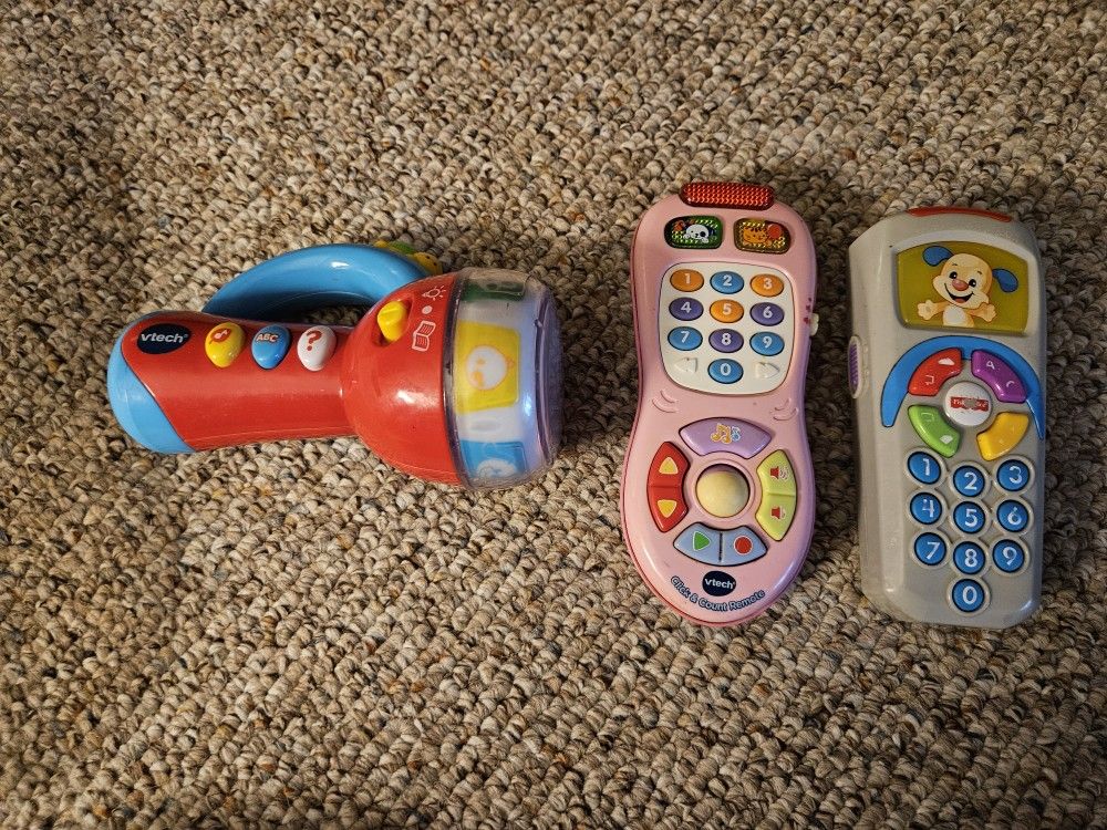 Vtech and Fisher Price Baby Toys