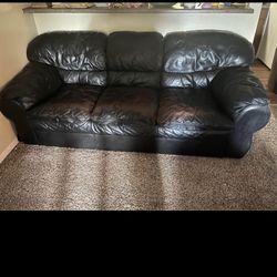 Used Black Sofa 