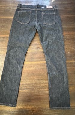 RVCA he slim fit raw denim jeans men’s size 38