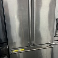 New Viking 36 Inch French Door In Stainless Steel