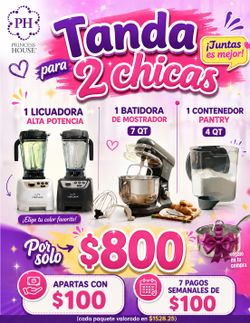 Tanda licuadora/batidora