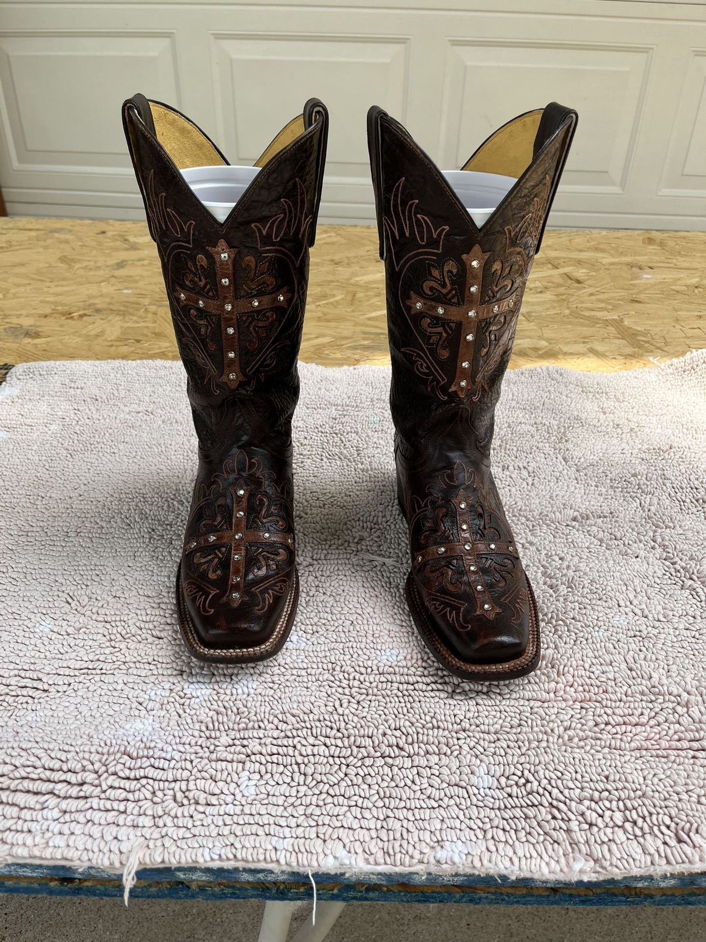 Botas De Leather