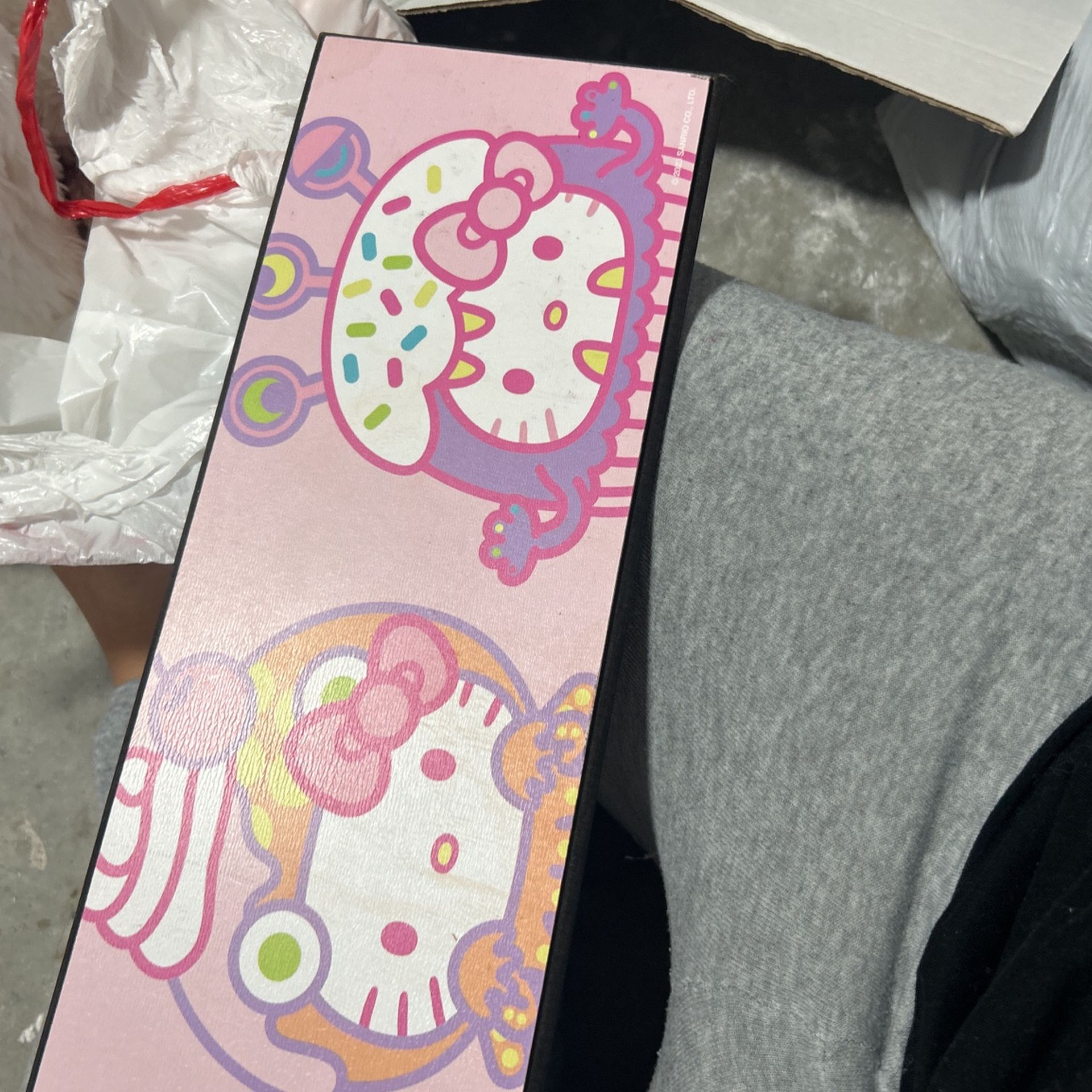 Hello, kitty stuff and random plushy