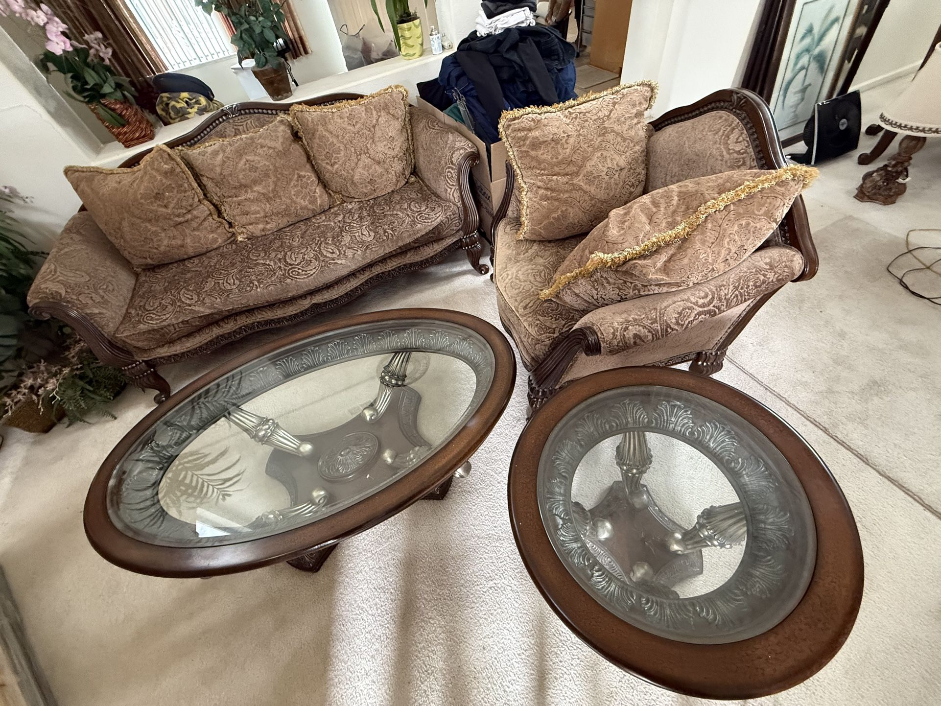 Antique Couch Set