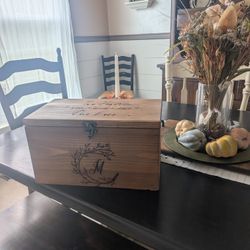 Wedding keepsake Box