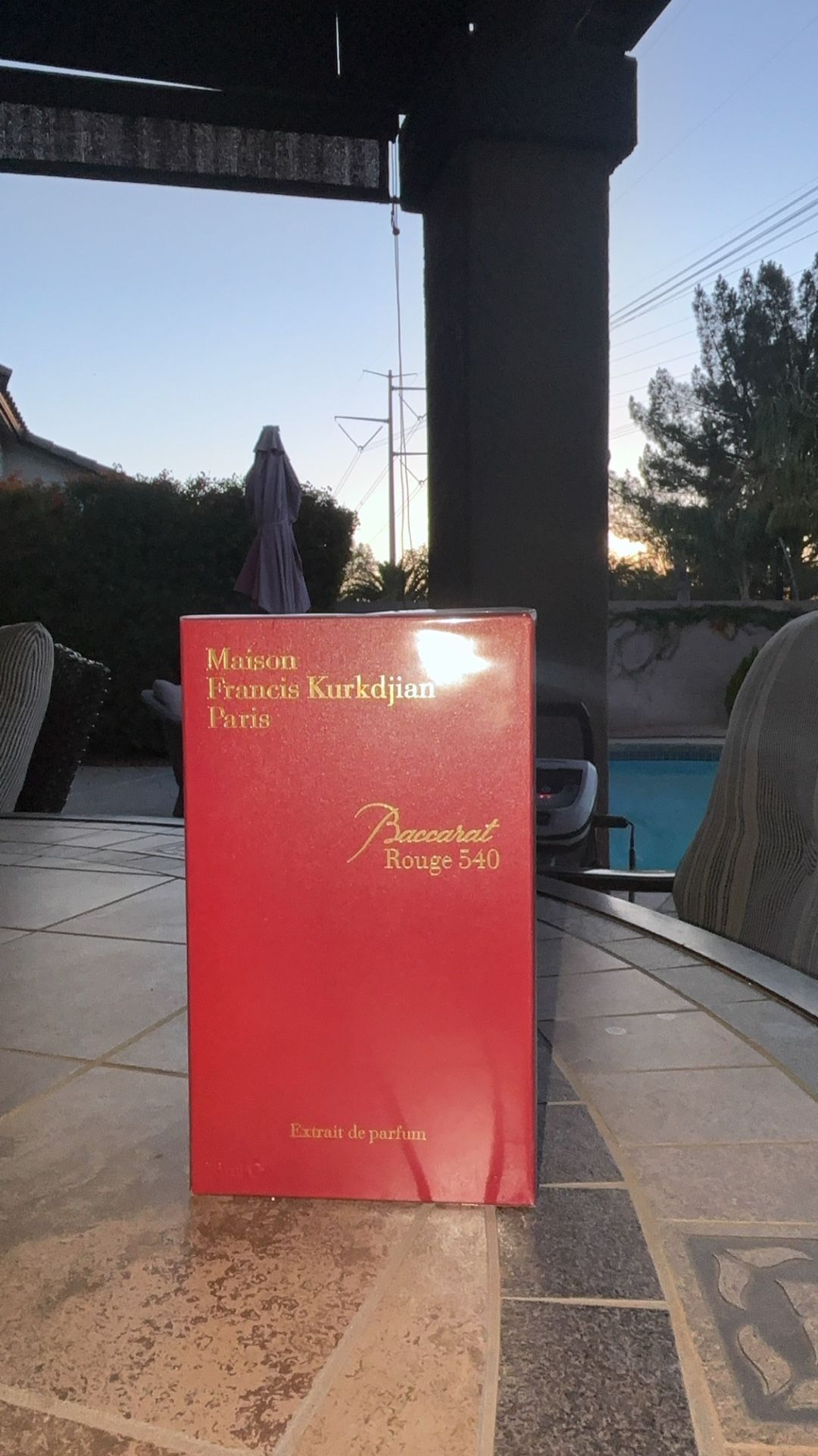 Sealed Baccarat rogue 540, u2.4 FL. Oz, brand new never opened
