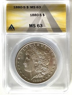 1880-S MS-63 Morgan Dollar