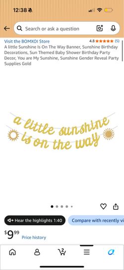A little Sunshine Is On The Way Banner, Sunshine Birthday Decorations, Sun Themed Baby Shower Birthday Party Decor, You are My Sunshine, Sunshine Gend