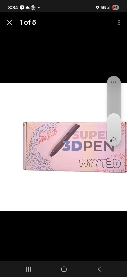 MYNT3D Printer Pen 3 smaple 1.5 Filament