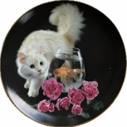 Danbury Mint Richard Stacks Coming up Roses Collector Plates