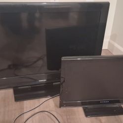 *2 For 1* - Toshiba 32" LCD 32AV502R2 TV + 22" Dynex DX-L22-10A  LCD TV.