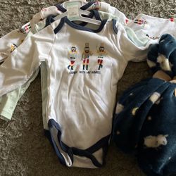 Three pack bodysuit 6 to 9 months