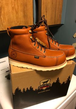 New Red wings work boots steel toe waterproof size 9.5 and 10 .5 and size 12 available and 13