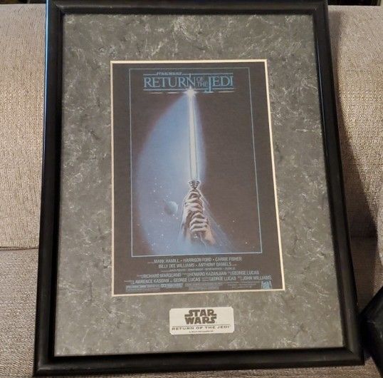 Star Wars Return of the Jedi ChromArt Print