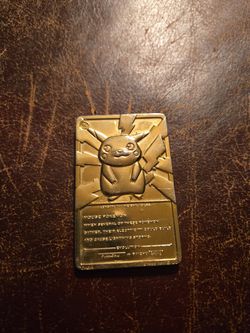 Golden Pikachu 