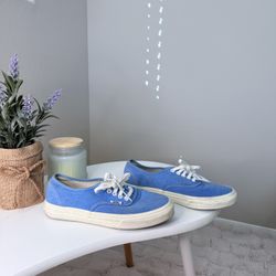 Blue Vans 